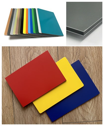 4mm*0.21 PVDF ACP Aluminium-Verbundplatte, ungebrochene feuerfeste ACM-Platte für Gebäudeaußenwände