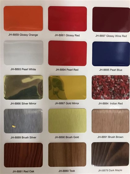 Beliebte Aluminium-Verbundplatte mit verschiedenen Mustern Meistverkauftes Produkt